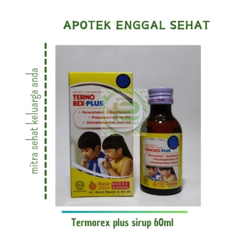 Termorex plus sirup panas batuk dan pilek