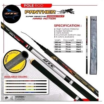 Joran Tegek UTC Panther Carbon Pole 360-630