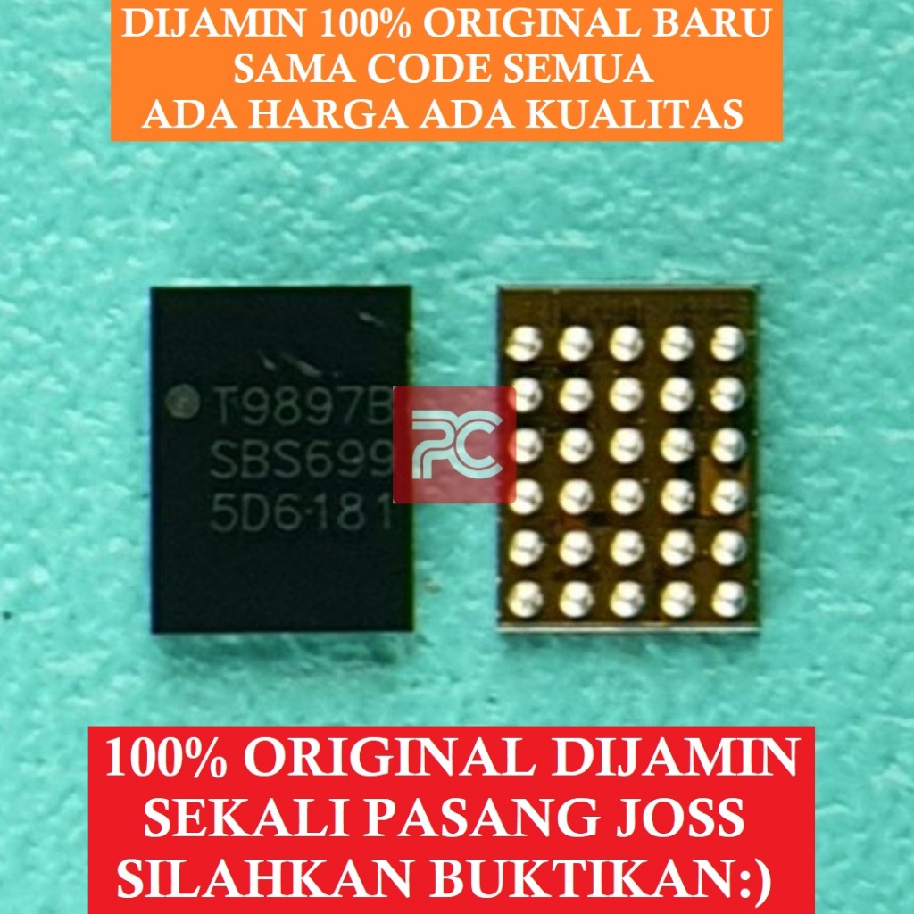 IC AUDIO T9897B SAMSUNG A310-A510-A9 ORIGINAL TESTED