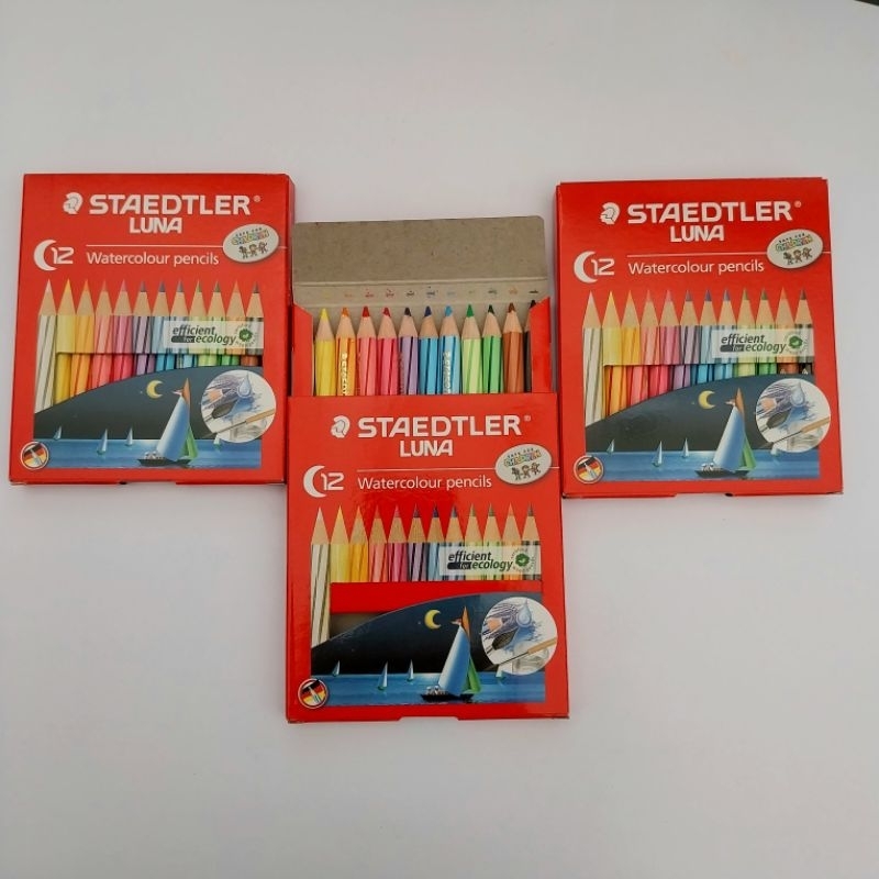 

(1 pcs) Pensil Warna Staedtler Luna Water Colour Pendek 12 Warna