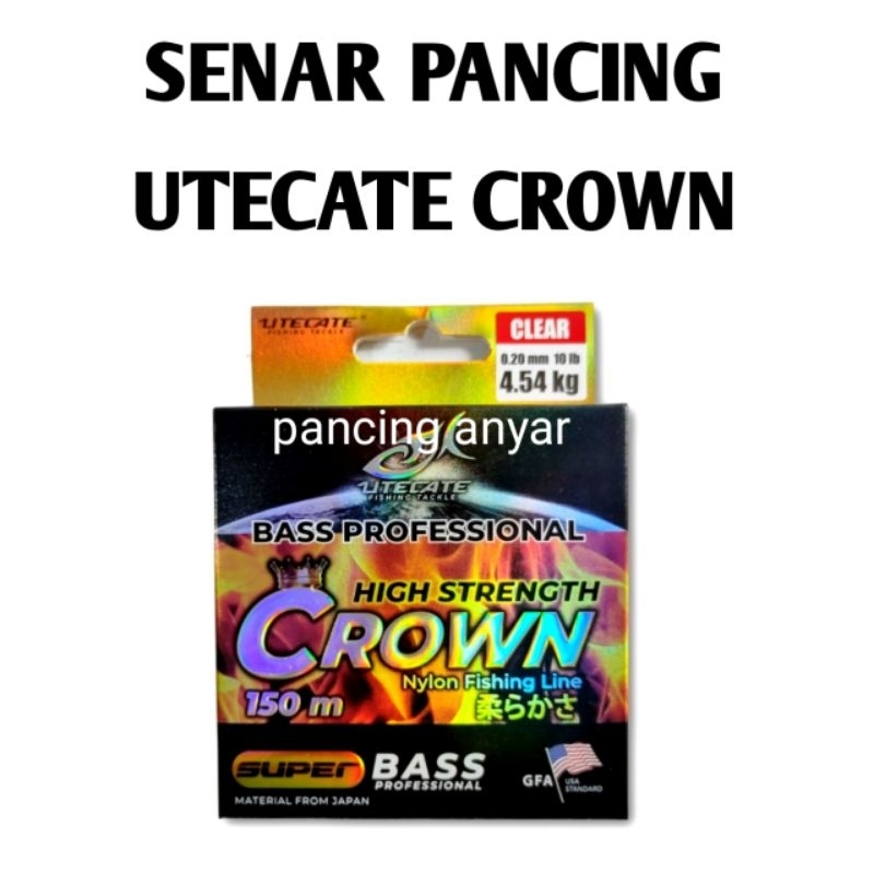 Senar pancing UTECATE CROWN 150m