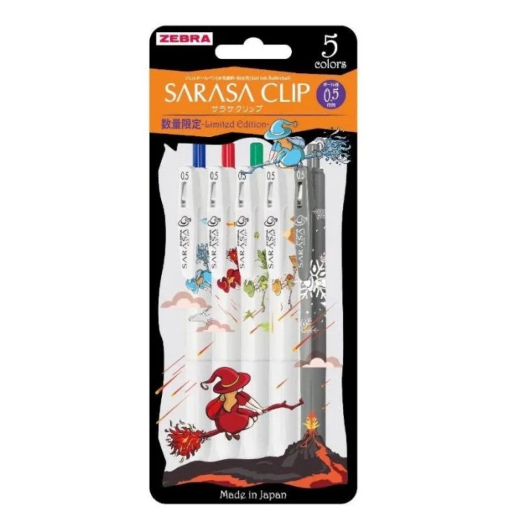

Pulpen Zebra Sarasa Witch Series 5 Colors LIMITED EDITION