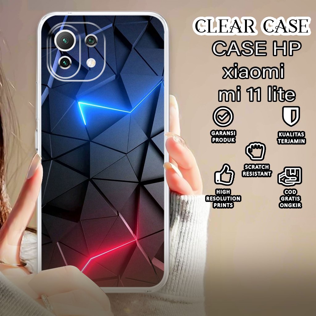 Case XIAOMI 11 LITE  Motif [ABSTRAX] Terlaris Casing XIAOMI 11 LITE Terbaru CLEAR CASE Protected Cam