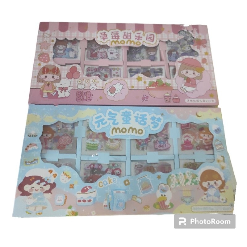 

sticker anak anime lucu momo viral isi 200 lembar (warna dikirim random)
