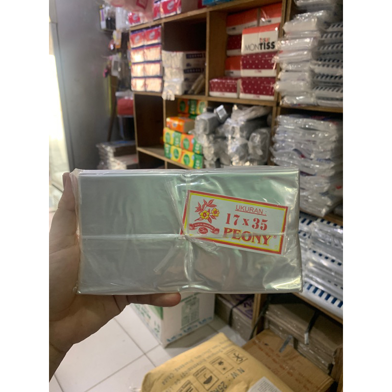 Plastik Tahu Peony 17x35