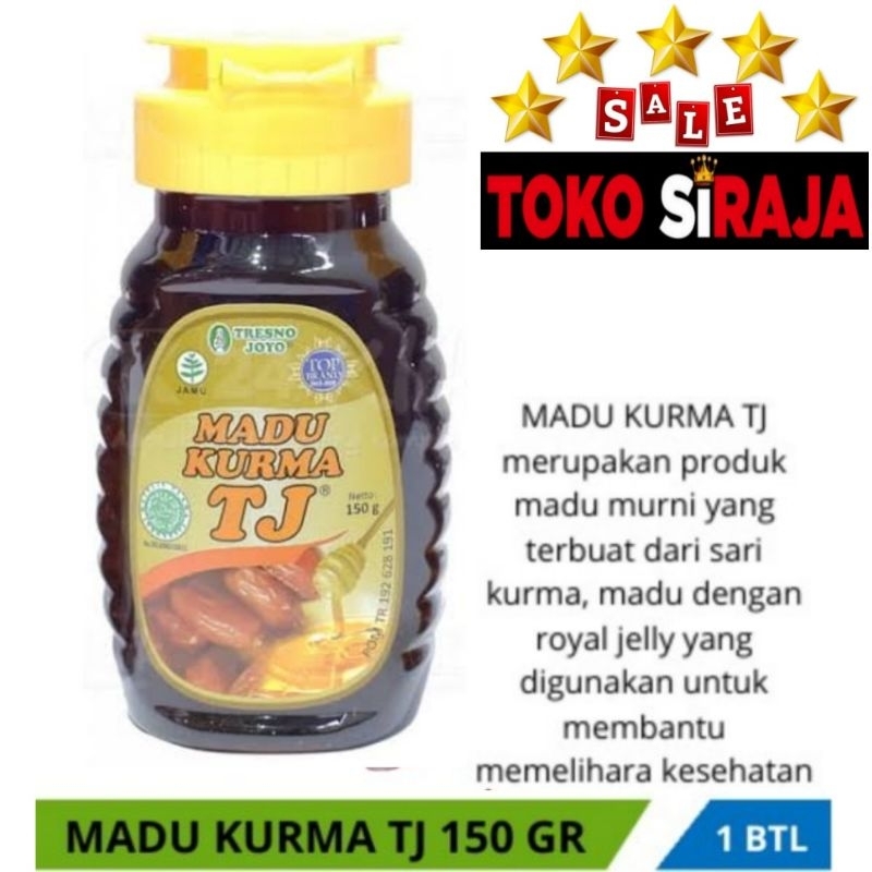 

TRESNO JOYO MADU KURMA TJ 150 GRAM / DARI SARI KURMA DAN MADU ASLI