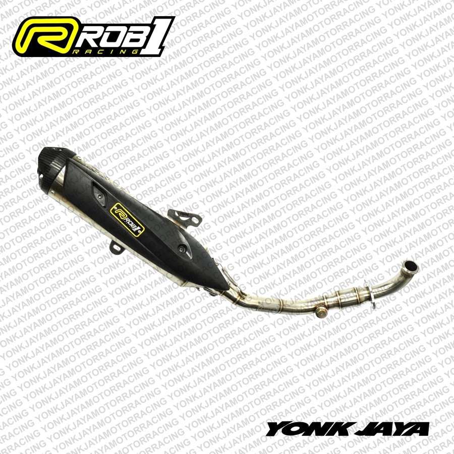 KNALPOT AEROX OLD BORE UP 200CC 32MM ROB1