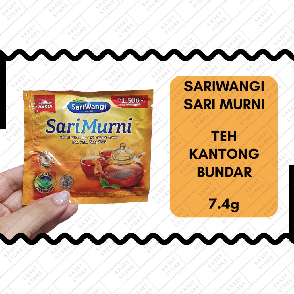 

Sariwangi Teh Kantong Bundar 5 Kantong Sachet