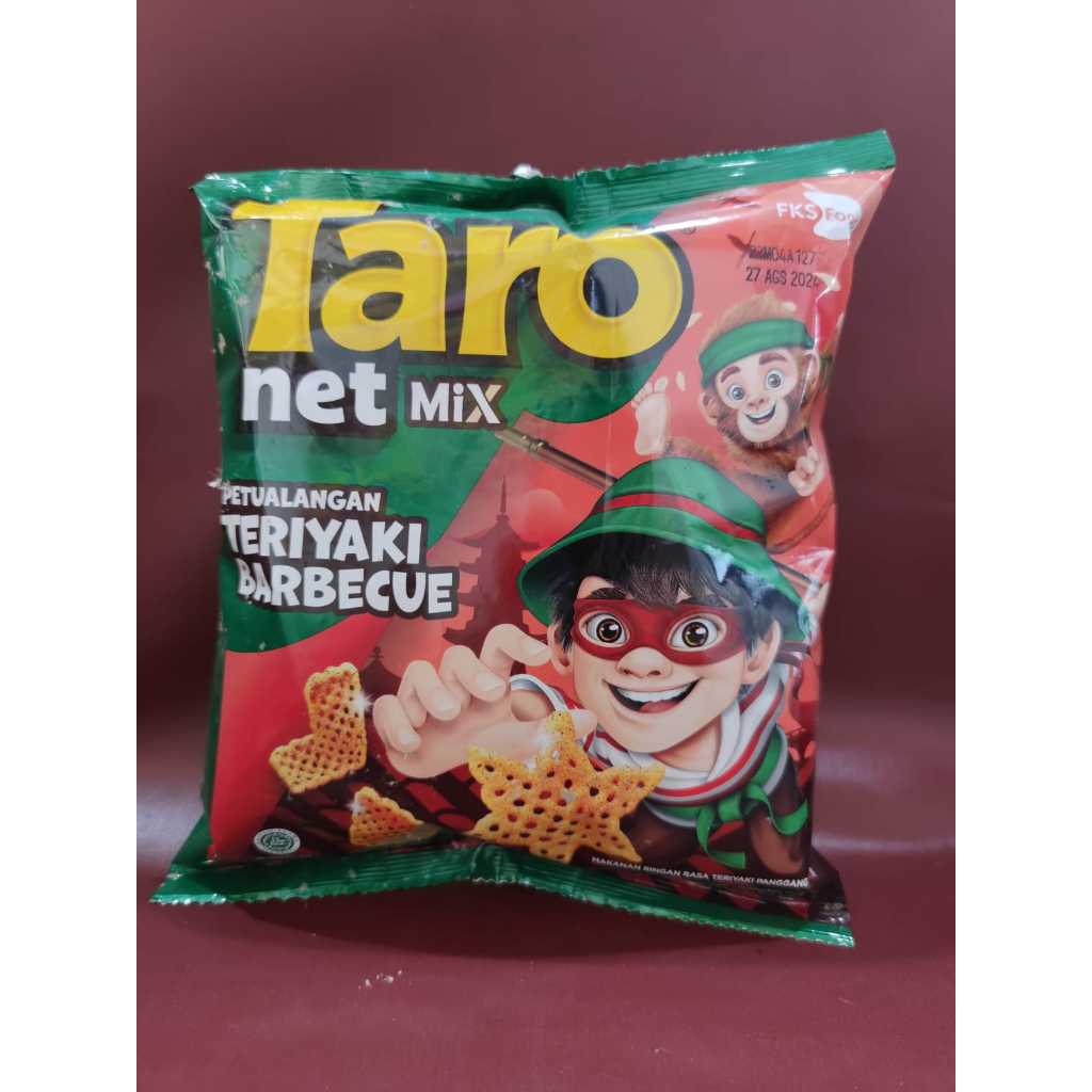 

Taro Net Mix Petualangan Teriyaki Barbecue 65gr - Makanan Ringan