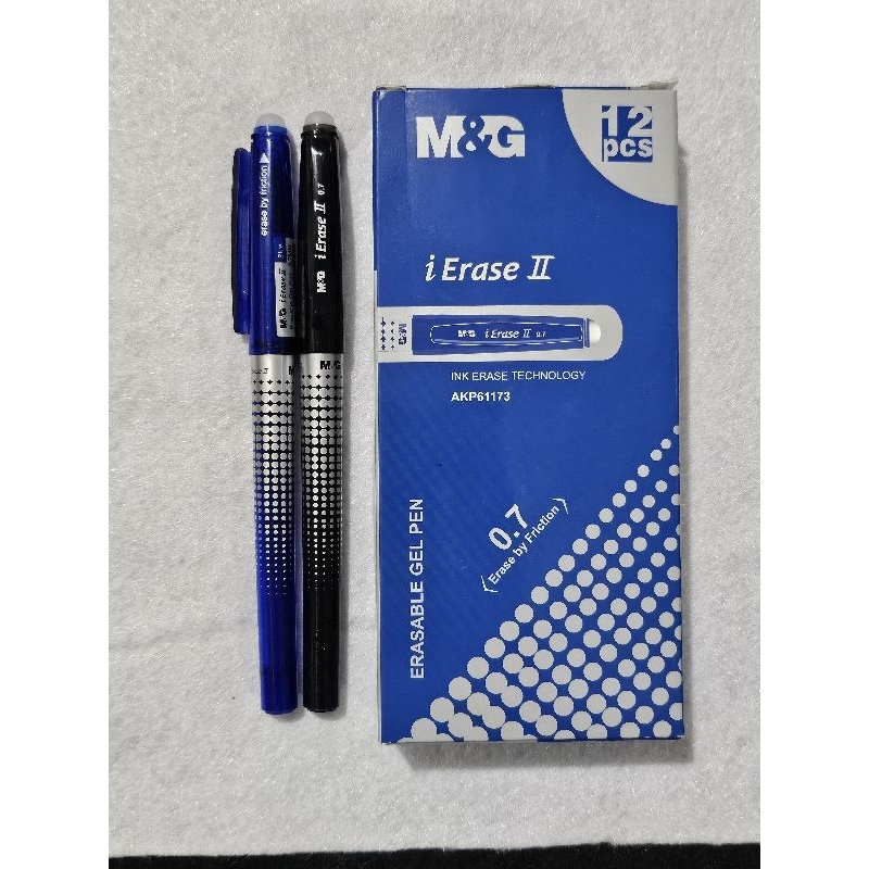 

Pulpen bolpen ballpoin M&G erasable gel ballpen 0.7