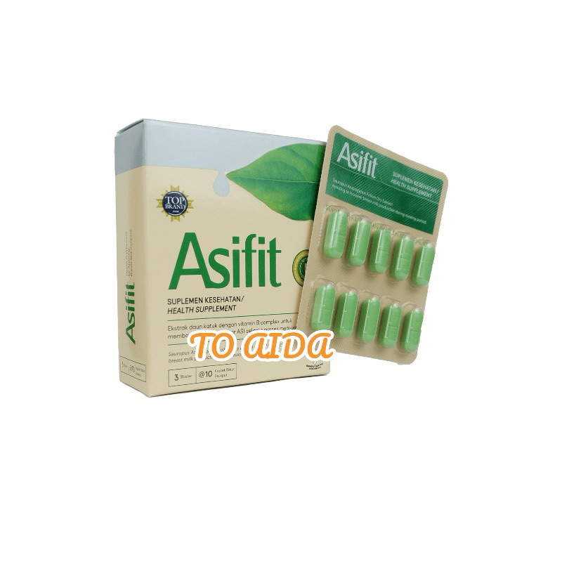 Asifit Pelancar ASI 30 Kapsul