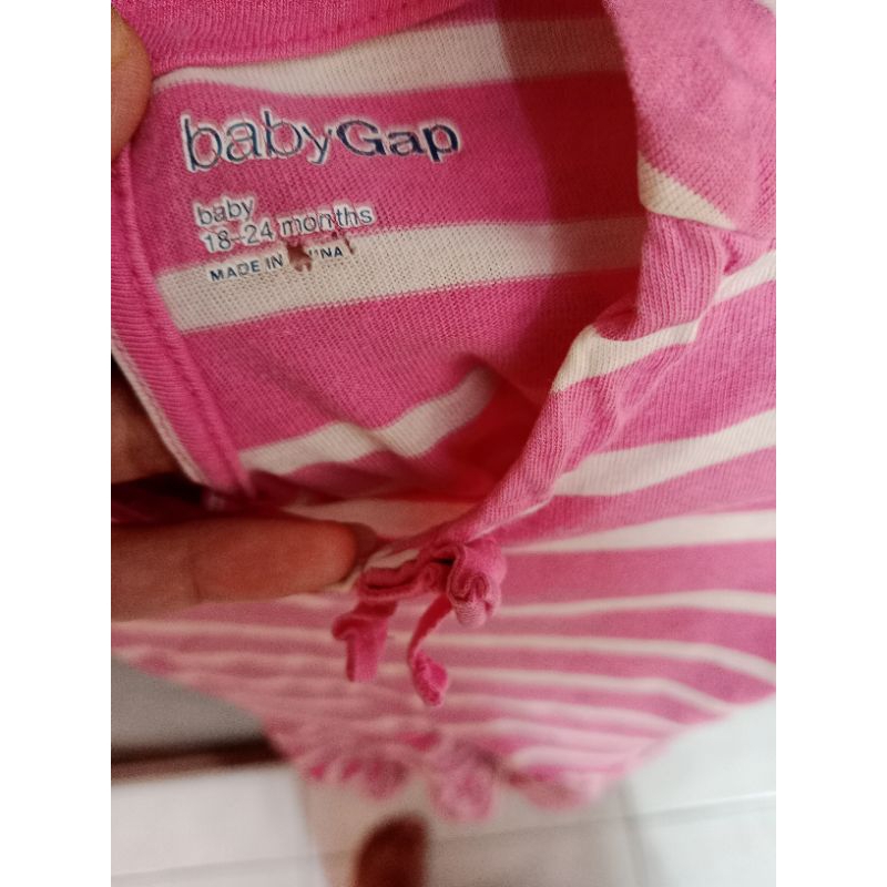 preloved dress anak baby gap size 18-24 bulan