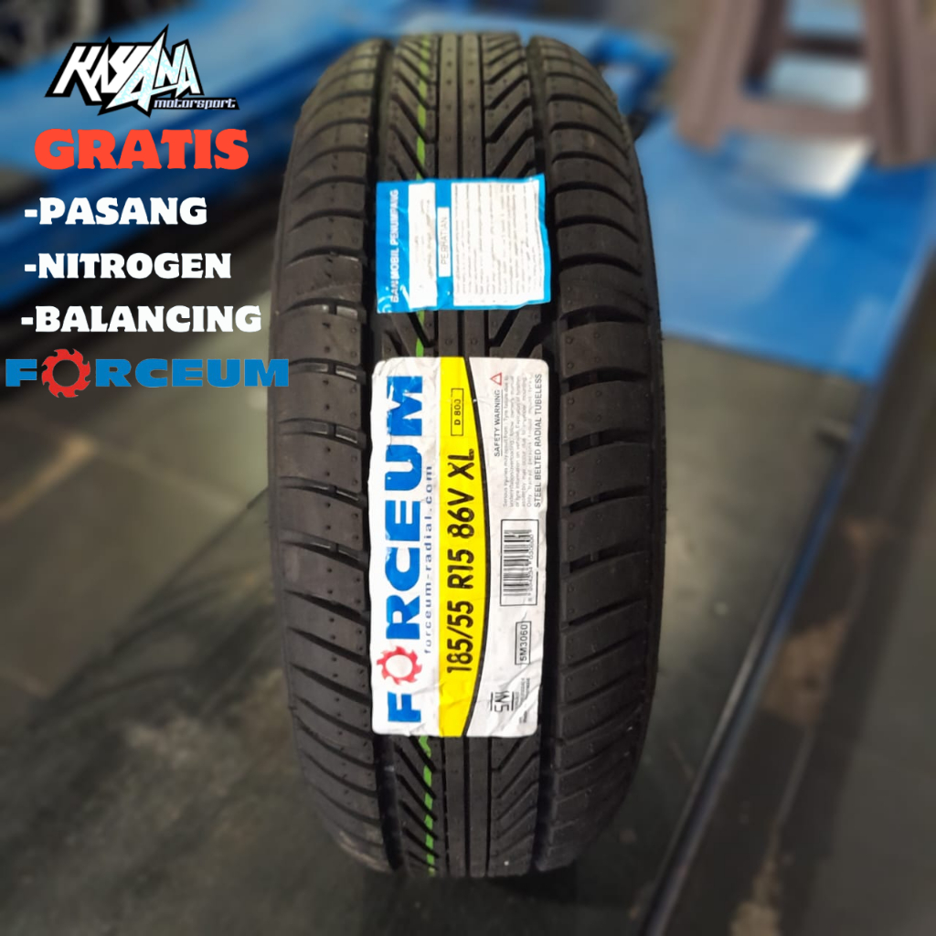 Ban 185 55 R15 Merk Forceum Ban Tubles Standart Brio Ayla Agya R15 185/55