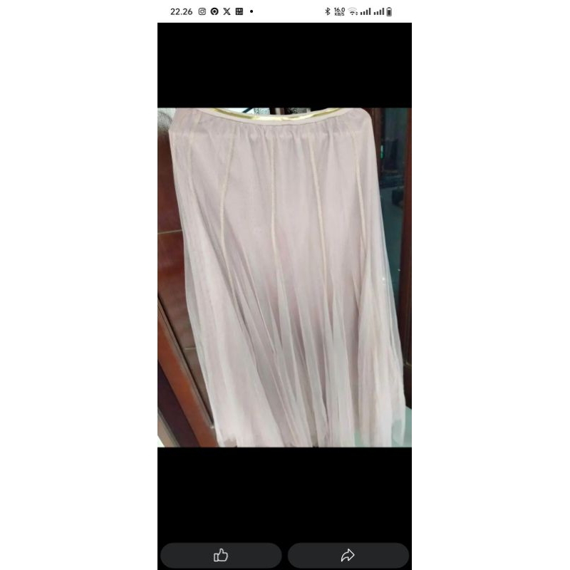 PRELOVED ROK TUTU IMPORT