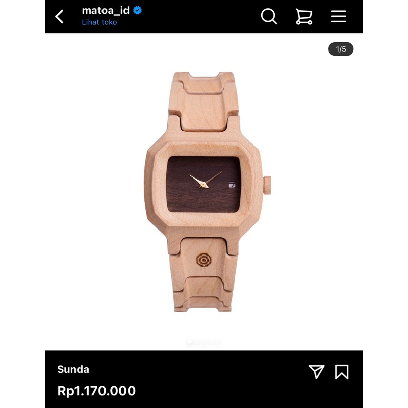 JAM TANGAN MATOA
