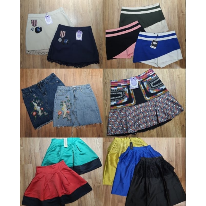 ROK DAN CELANA ROK SKORT COCOKELEN SOLEMIO COCOYA