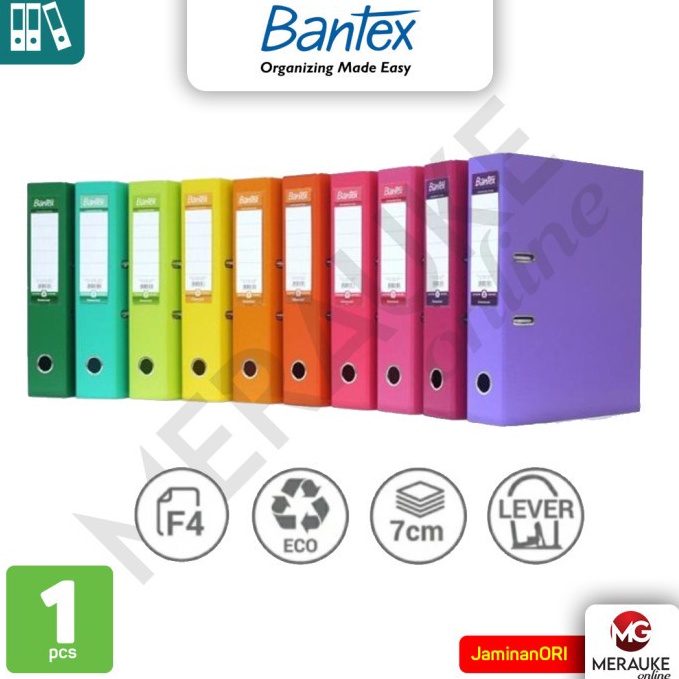 

Diskon Promo Ordner BANTEX Level Arch File F4 1465 79