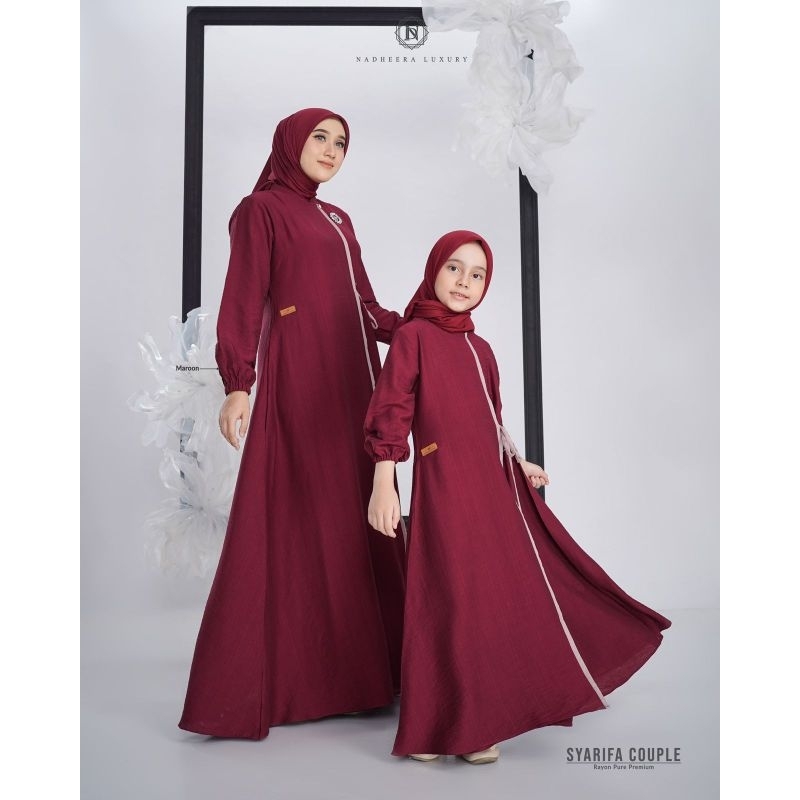 SYARIFA DRESS COUPLE NADHEERA LUXURY