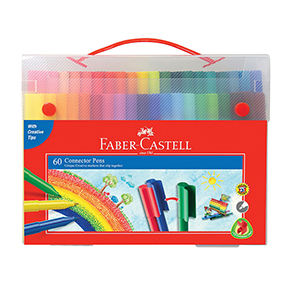 

Spidol Warna Faber Castell 60 - Konektor Pen Faber Castell 60 Warna - Connector Pen Set 60