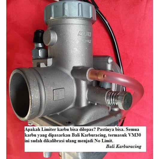 Karburator Racing RX King RXZ Mikuni Corp. VM30 Setingan Tuner Sudco Jaminan putaran mesin tembus 15