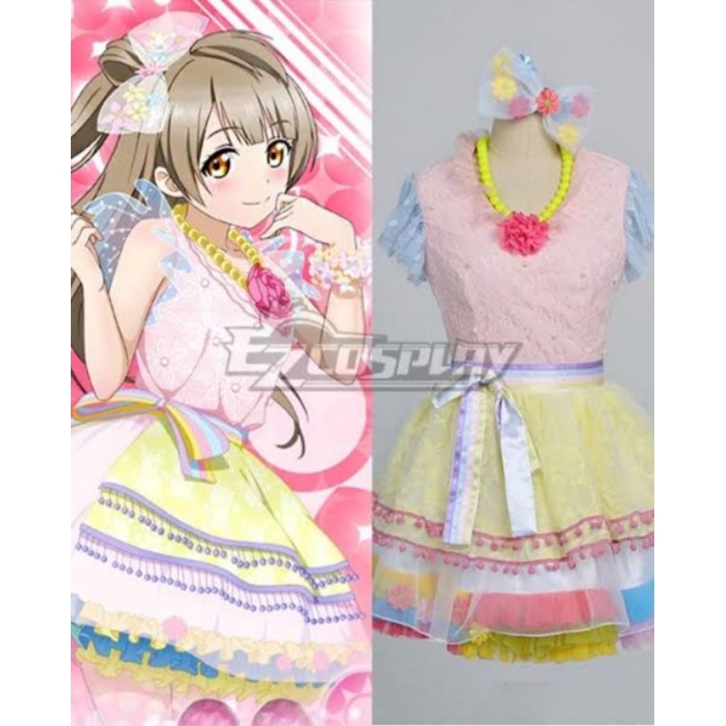 FULLSET COSPLAY Love Live Kotori Minami Printemps DENGAN WIG