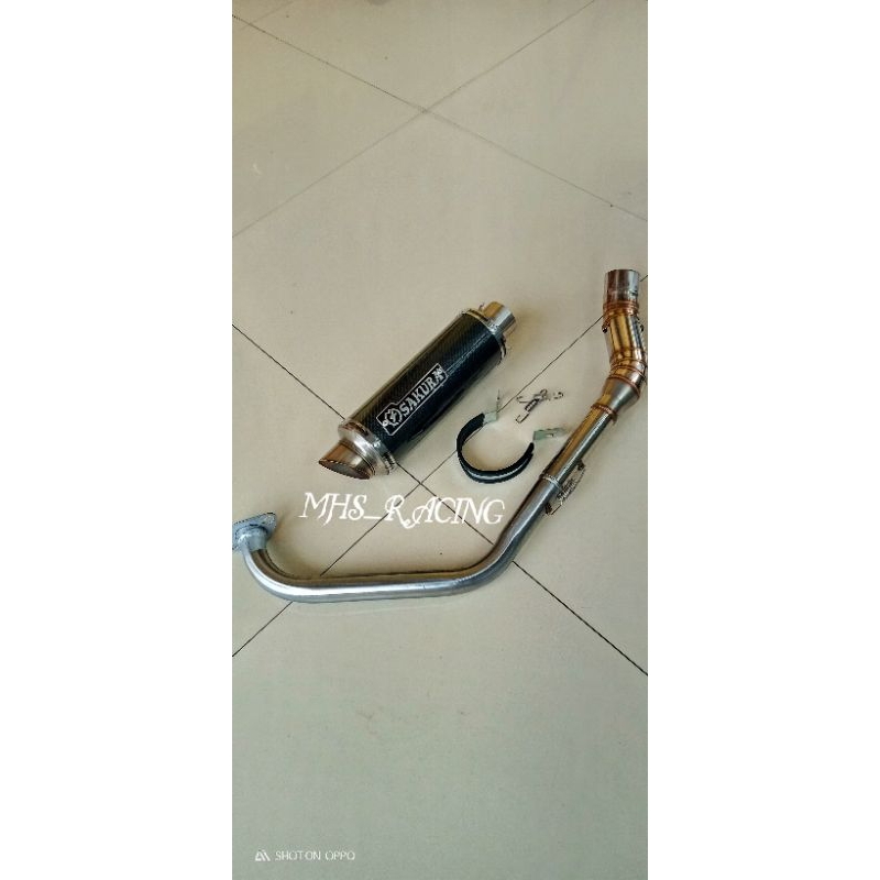 Knalpot Racing Sakura R15 v3 R15 v2 Gsx150r