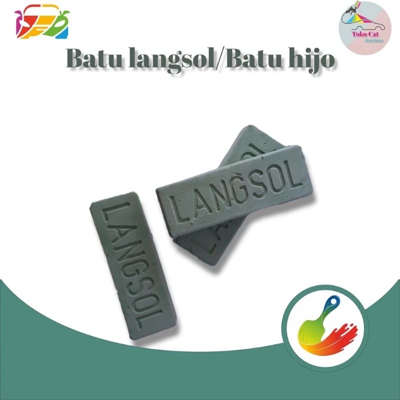 BATU IJO / BATU LANGSOL / BATU PENGKILAP LOGAM / CHROME LOGAM