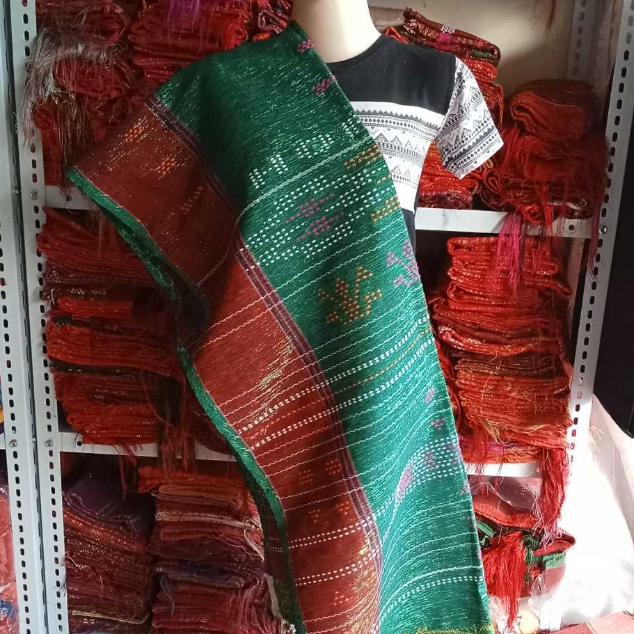 KAIN ULOS SADUM NUANSA HIJAU
