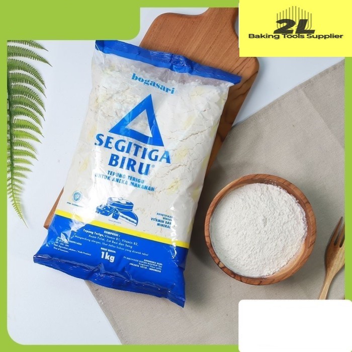 

Tepung terigu segitiga biru tepung terigu bogasari 1kg