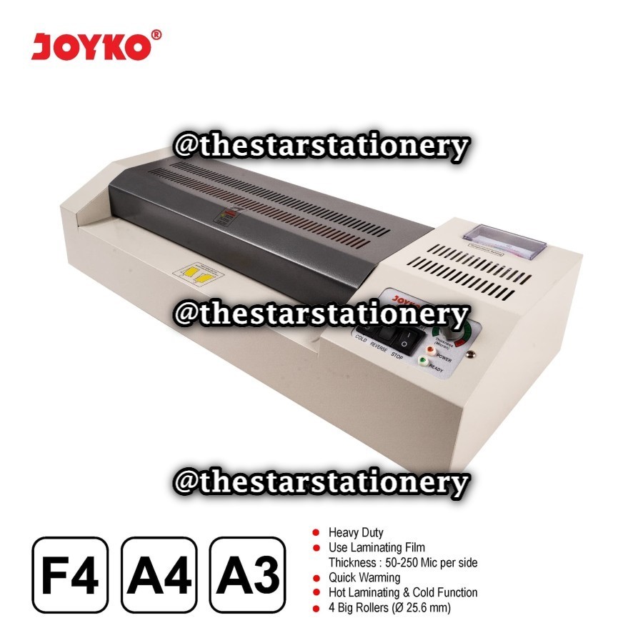 (1 Biji) Instant GROSIR Laminating Machine LM-02 Hot & Cold / Mesin Laminating Joyko LM02 / Mesin La
