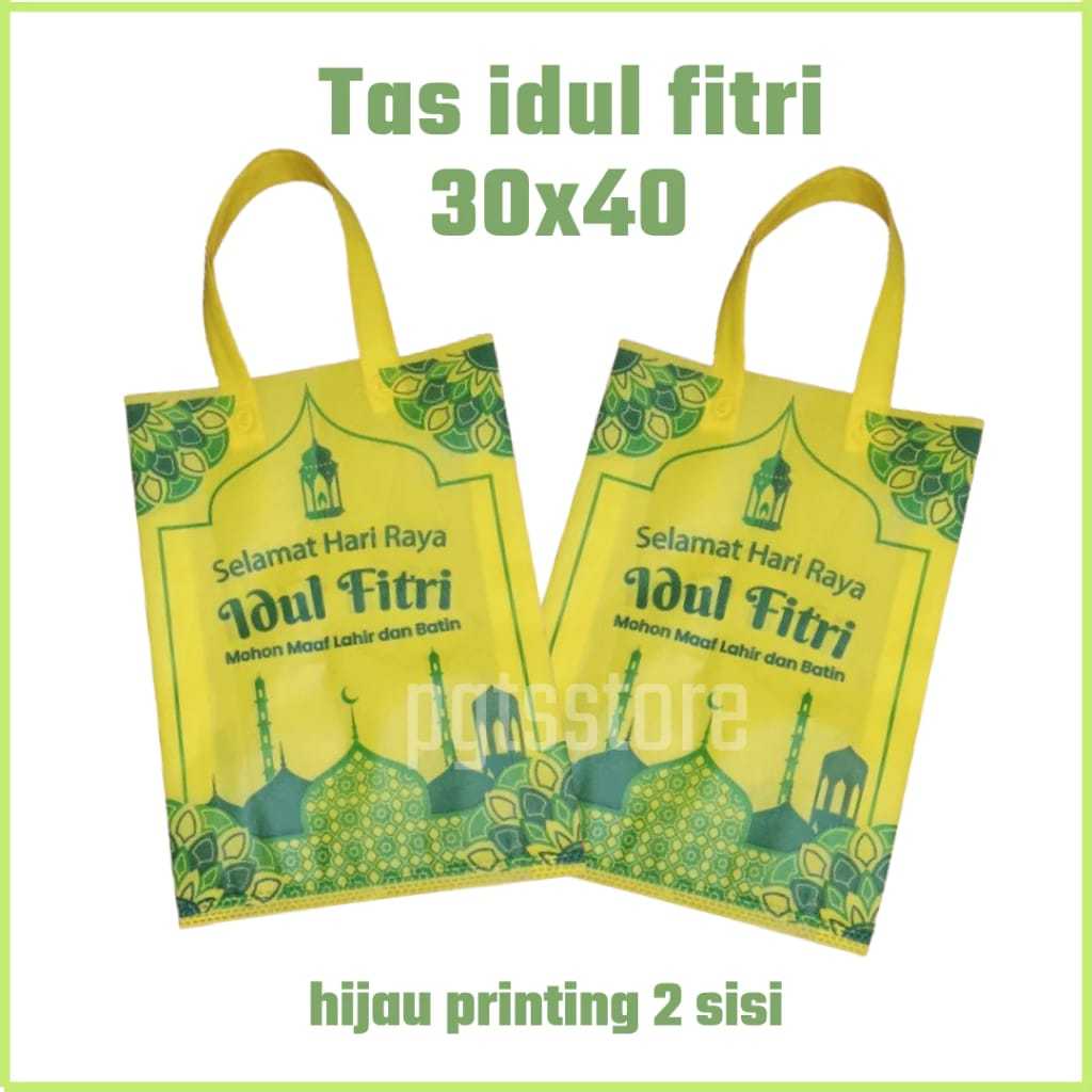 

Tas lebaran goodiebag idul fitri ukuran 30 x 40 tebal/tas lebaran kuat tebal/tas spunbond goodiebag lebaran/tas hadiah lebaran