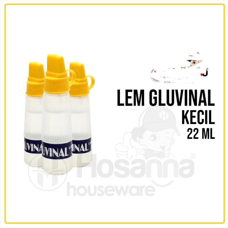 

Lem gluvinal kecil / lem serbagunaLem Gluvinal merupakan lem kertas yang berkualitas baik. Cocok digunakan di kantor, sekolah, maupun di rumah.Lem Guvinal ini juga bisa dijadikan bahan baku pembuatan slime. Dapat Digunakan Untuk Kertas, Karton,