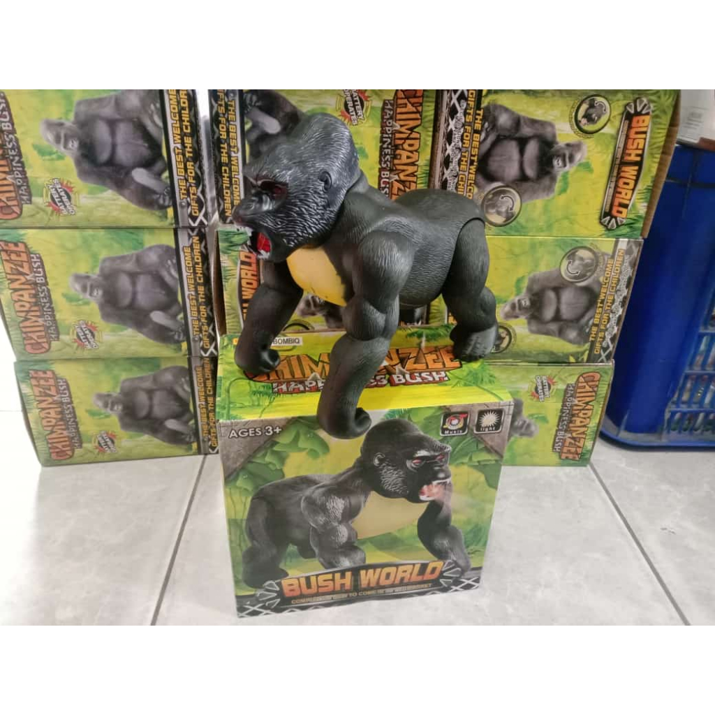 Mainan figure anak mainan kingkong mainan animal