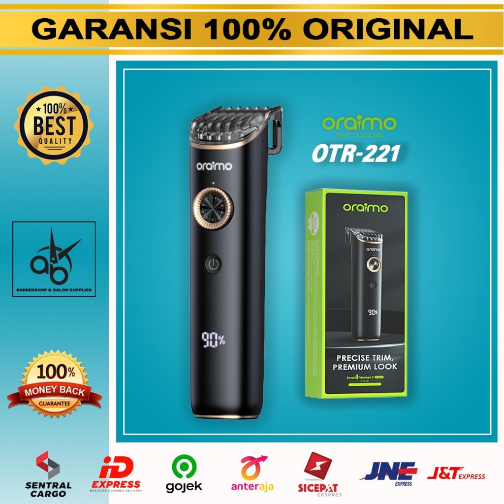 oraimo SmartTrimmer 2 Classy OTR-221 Alat Cukur Rambut Multifungsi