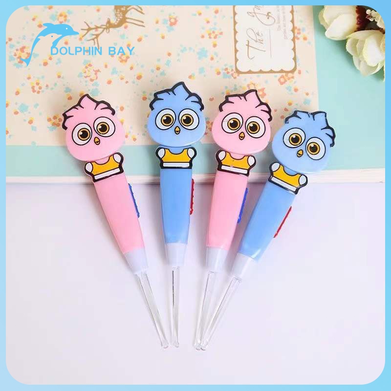 Dolphin Bay  Sendok telinga/Pembersih telinga/Dengan lampu LED/Sendok telinga motif lucu J295