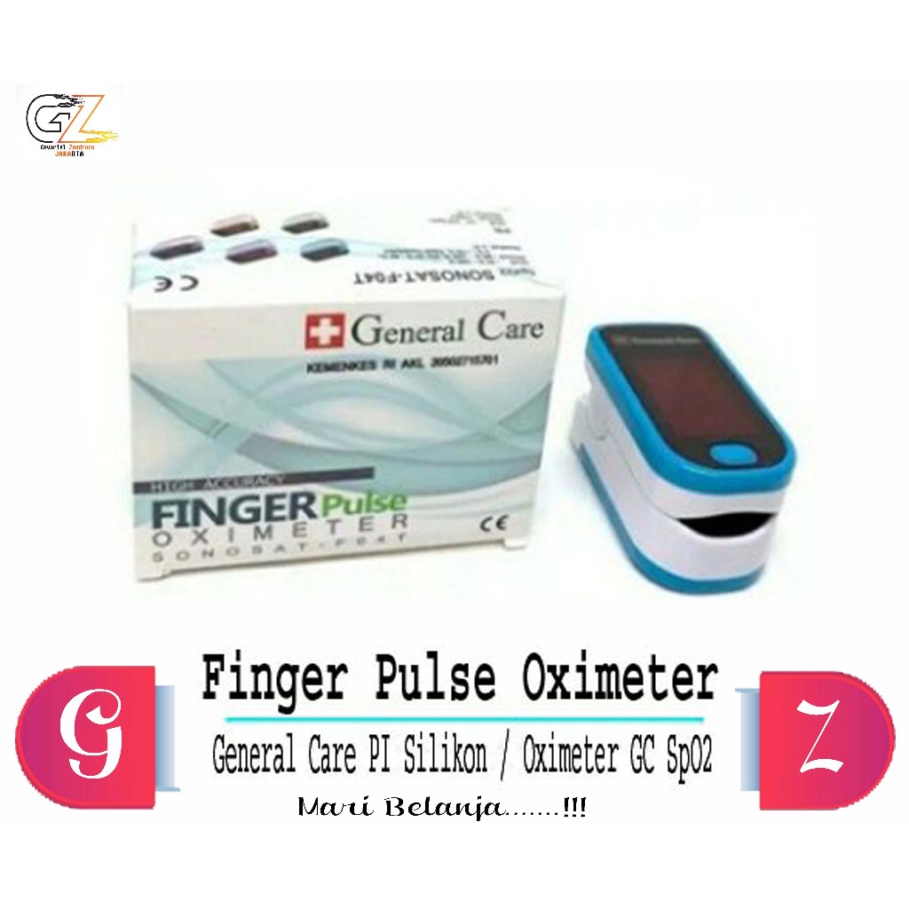 Finger Pulse Oximeter general care PI Silikon / Oximeter GC SpO2