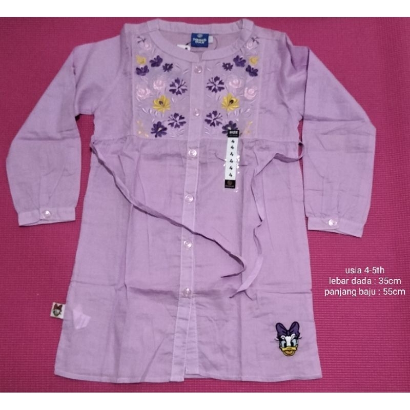 kemeja/blouse tunik anak perempuan size 4-5th Rodeo Girl - Rodeo Junior