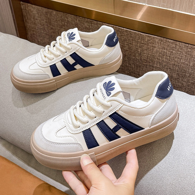 Sepatu Kanvas Wanita Bertali Sepatu Sneakers Wanita Korea Sepatu Kasual Kuliah Wanita Haeryun Series