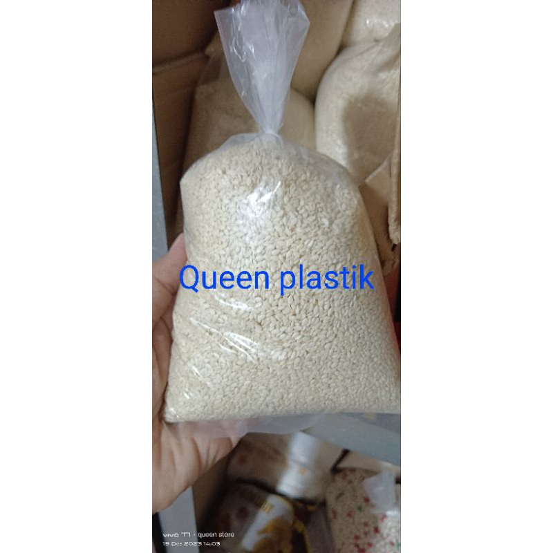 

wijen putih 250 gr repack putih dan bersih