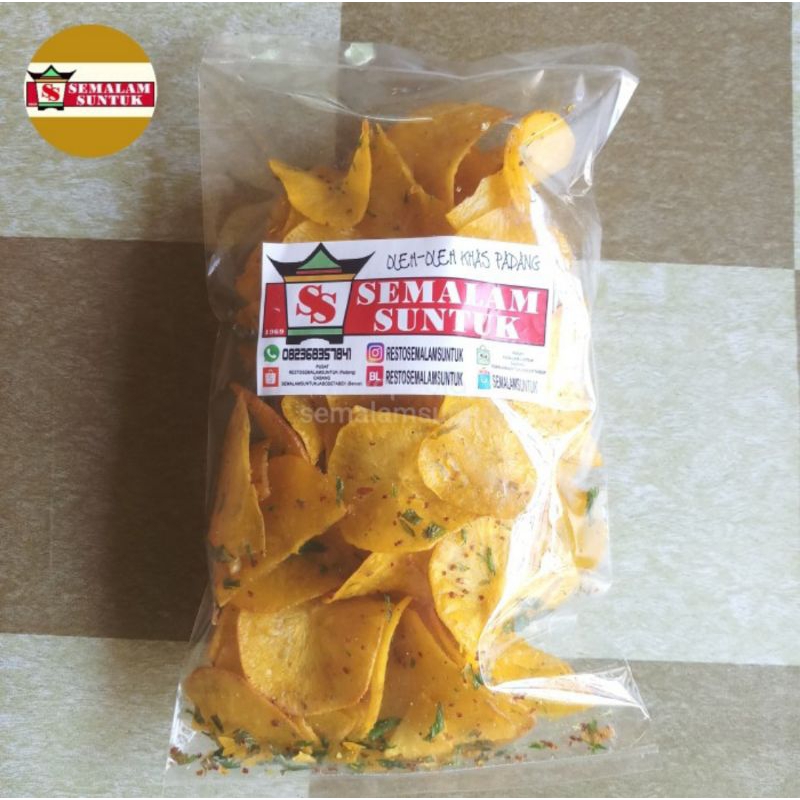 

Keripik Sanjai Bumbu Kuning Bulat - Semalam Suntuk