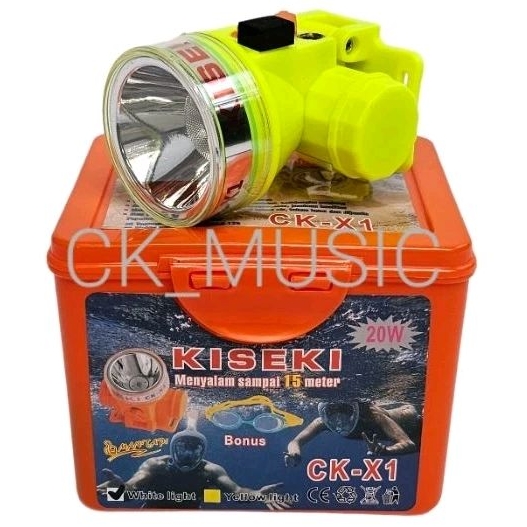 SENTER HEAD KISEKI CK X1 20WATT ,SENTER KEPALA KISEKI X1 ,SENTER 20WATT ,KISEKI ,SENTER KISEKI ORIGI