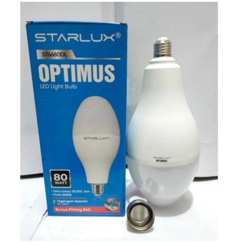 lampu LED mercury 80 watt