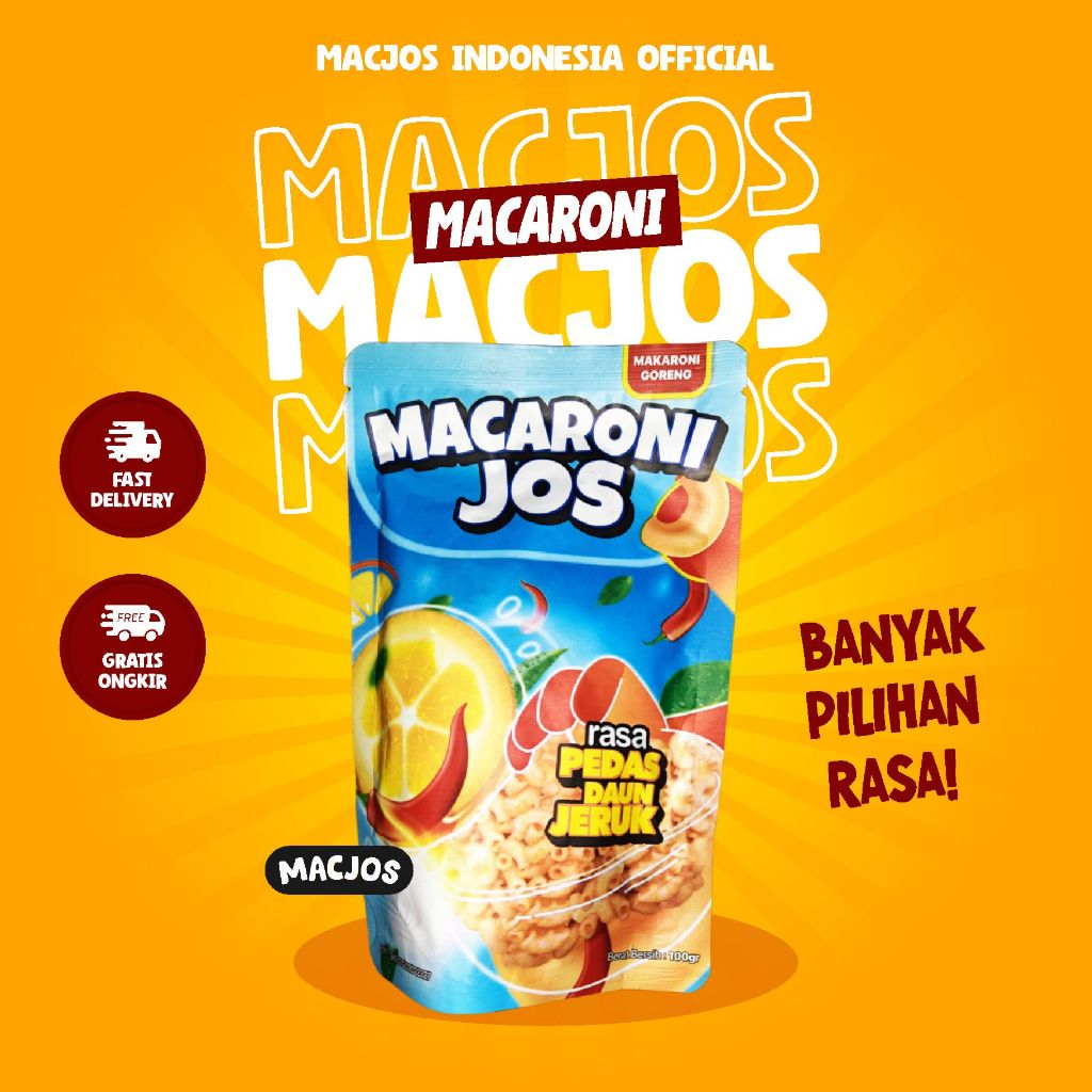 

Macjos Macaroni Goreng Aneka Cemilan Jajanan Jadul Snack Viral Terlaris Termurah By Macjos Indonesia