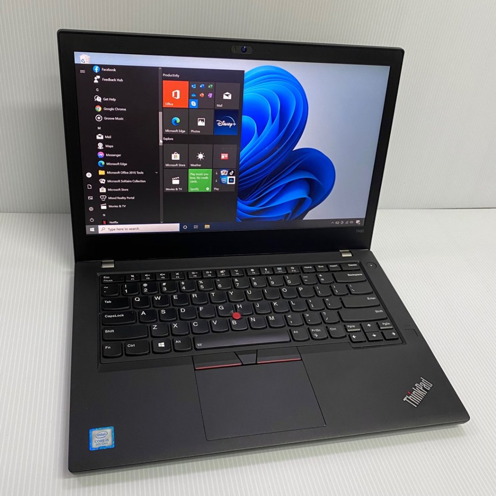 Laptop Lenovo thinkpad T480 T480S Intel Core i5 i7 SSD 128/256GB Peningkatan baru laptop Second Mura