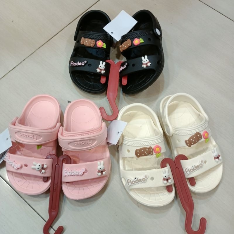 FLADEO KIDS sepatu sandal karet anak perempuan size 26-30