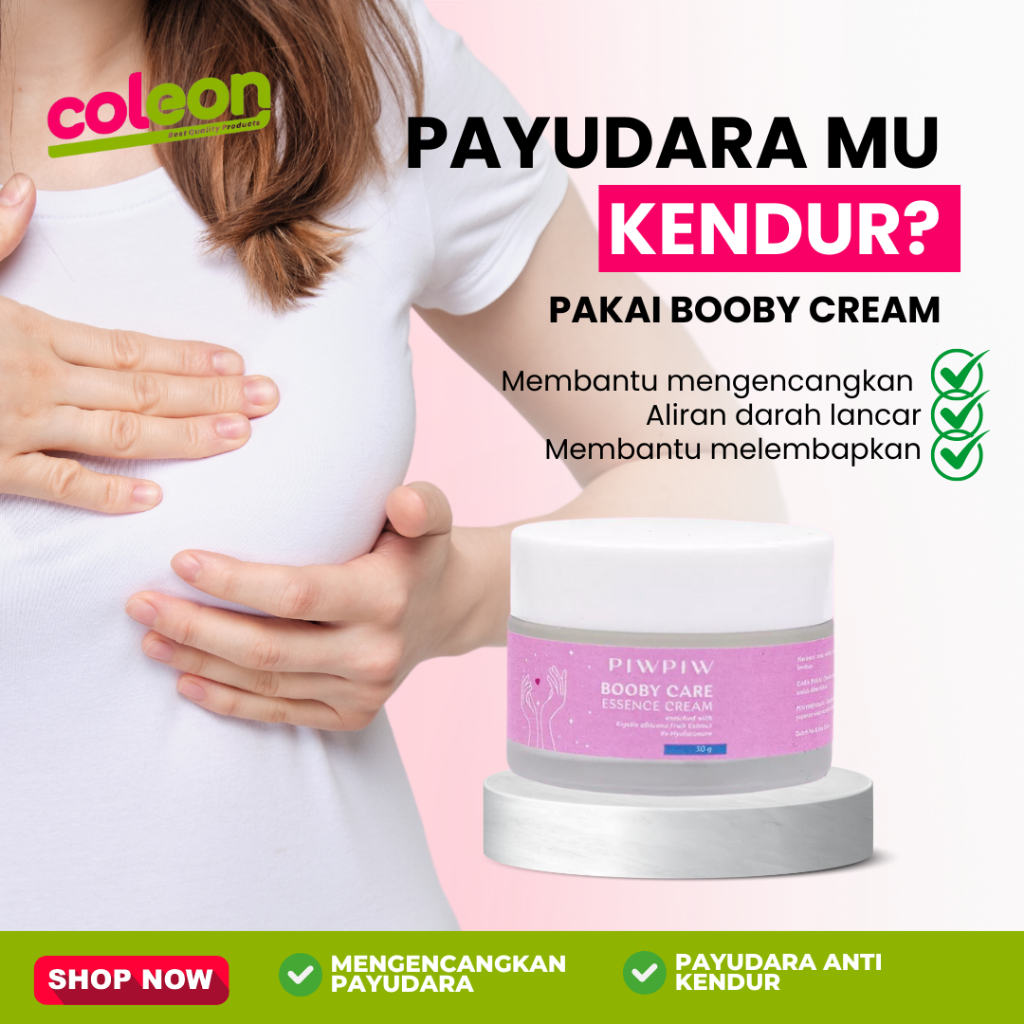PIW PIW BOOBY CARE ESSENCE CREAM / PENGENCANG PAYUDARA ORIGINAL BPOM