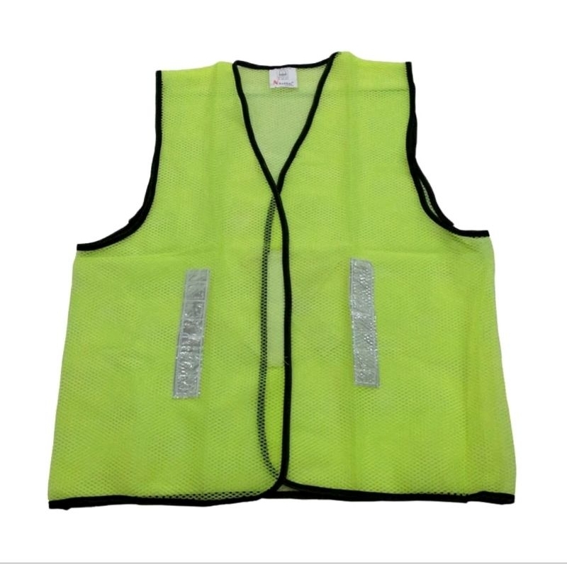 Rompi Safety Baju Keselamatan Kerja Vest Rompi Proyek Jaring Reflektor Pantul Cahaya Jalan