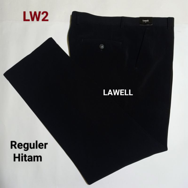 Celana Panjang Pria Formal Model Slimfit dan Reguler Merek Lawell Branded Original