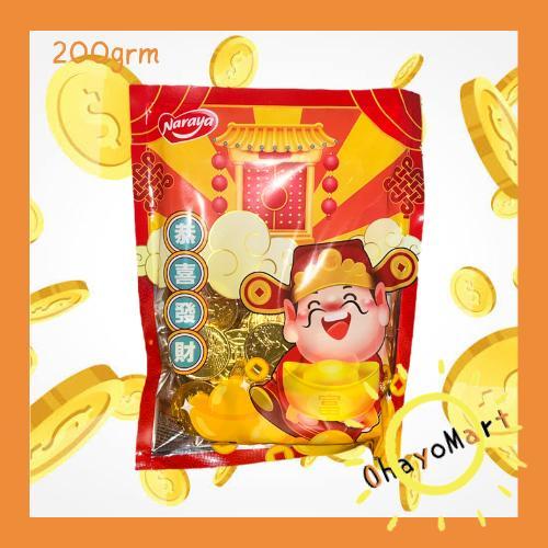 

Naraya coklat gold coin/ Chinese New year Chocolate/ Coklat koin 200gr