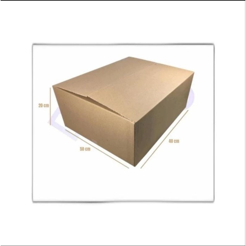 

Kardus (Packing Ekstra Aman) - Coklat Polos